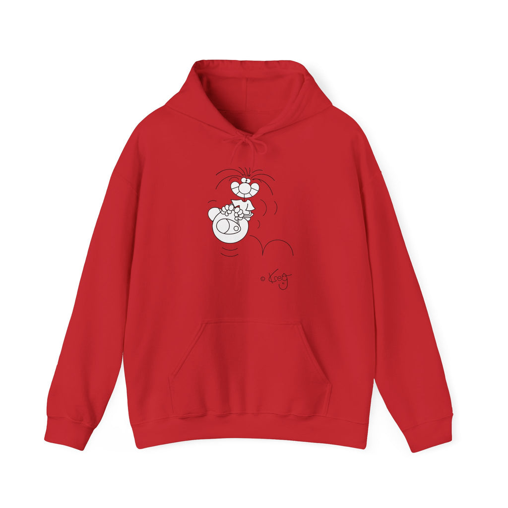 HOPPITY BALL,Unisex Heavy Blend™ Hooded Sweatshirt