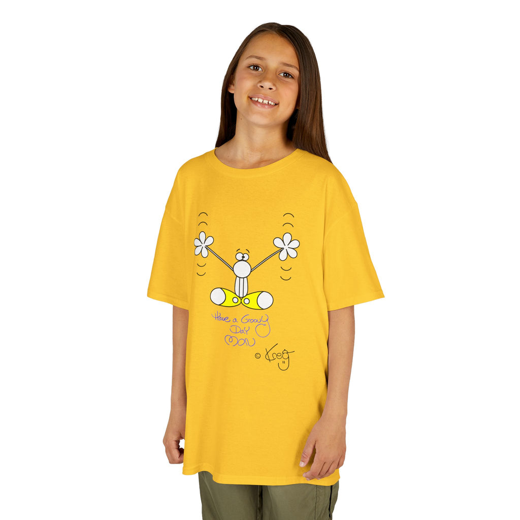 GROOVY DAY,Kids Heavy Cotton™ Tee