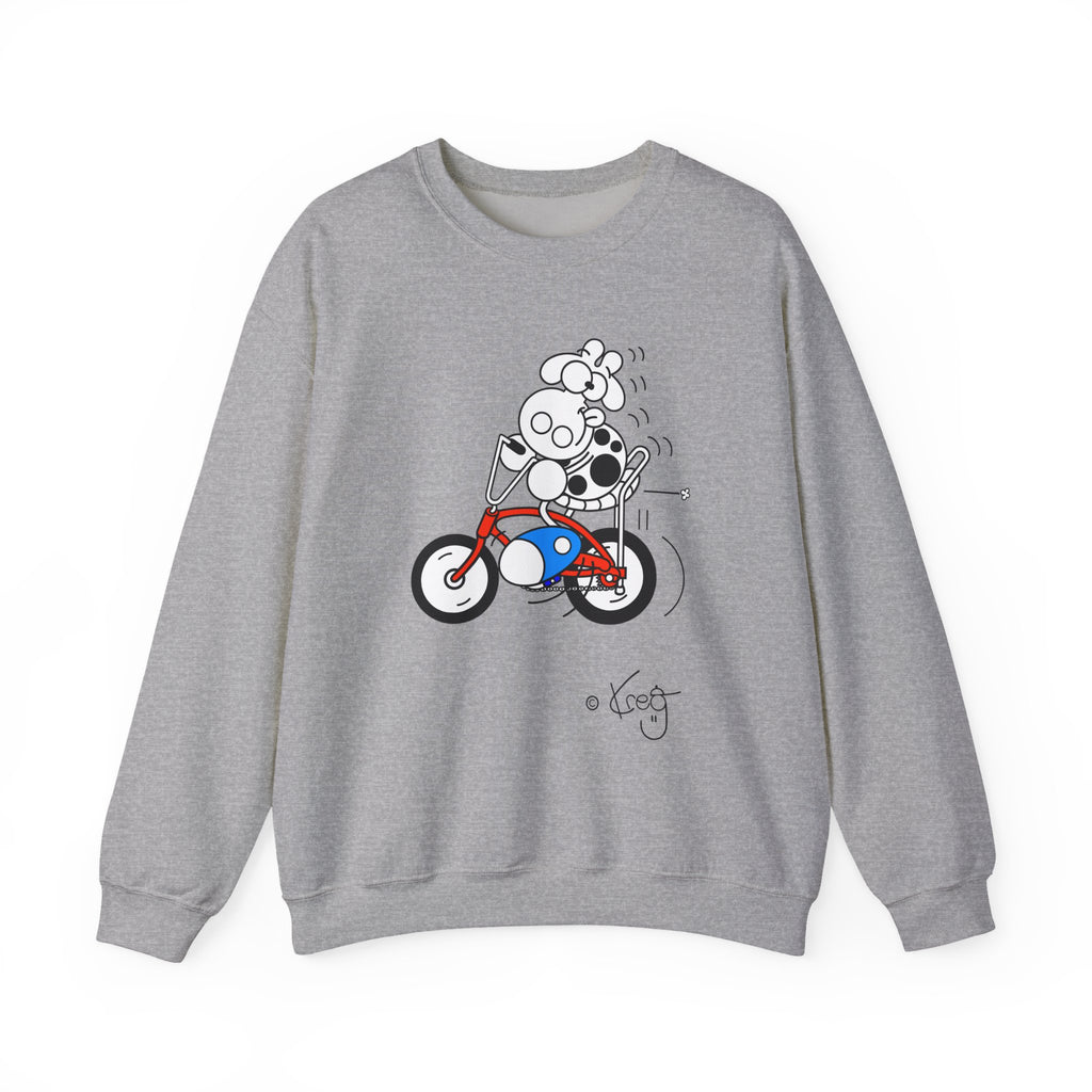 BANANA SEAT COW, Unisex Heavy Blend™ Crewneck Sweatshirt