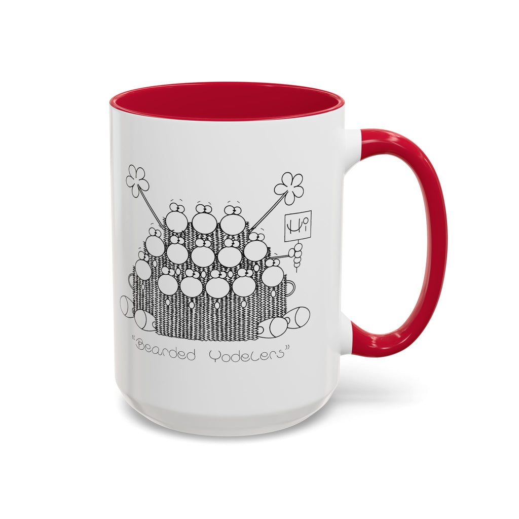 BEARDED YODELERS Colorful Mugs, 11oz 15oz