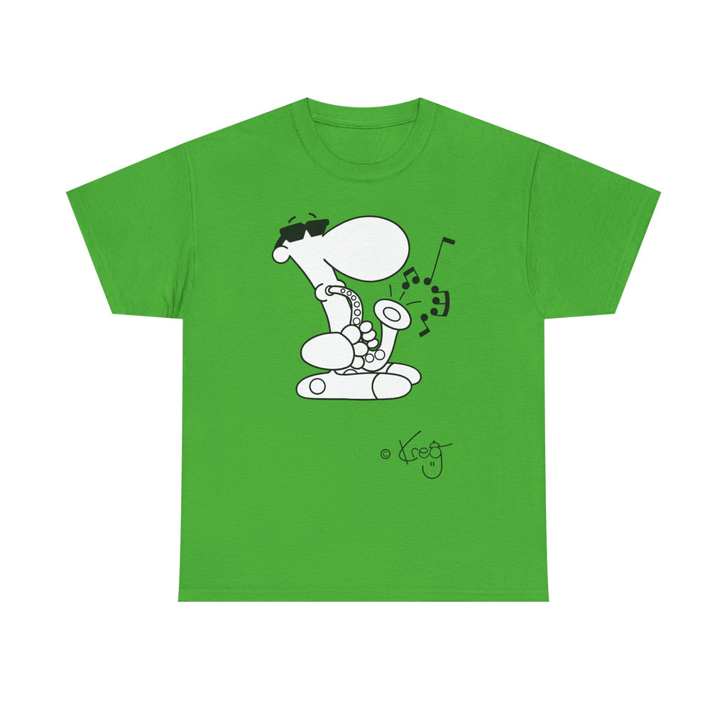 SAX DUDE,Unisex Heavy Cotton Tee