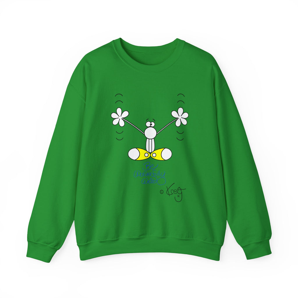 BE WONDERFULLY WEIRD,Unisex Heavy Blend™ Crewneck Sweatshirt