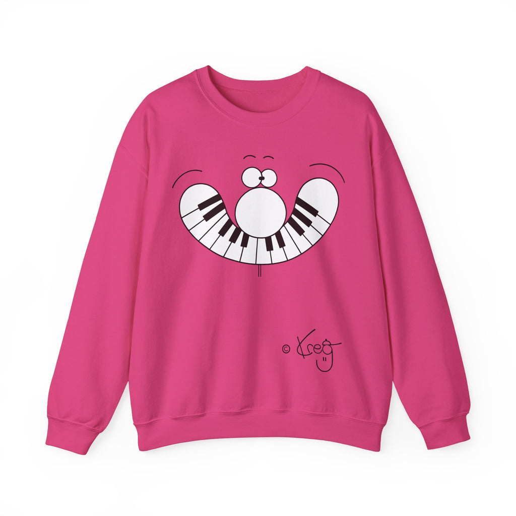 SMILE PIANO,Unisex Heavy Blend™ Crewneck Sweatshirt