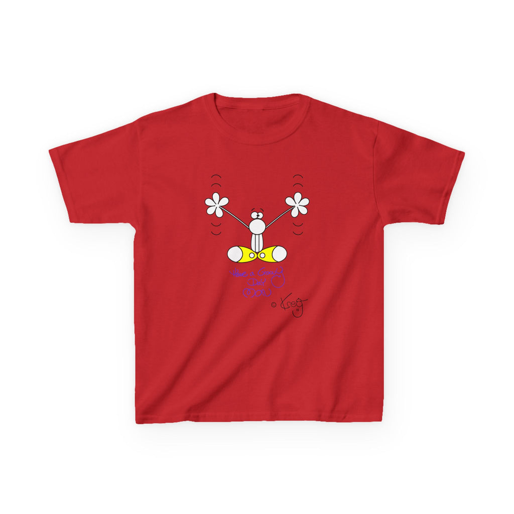 GROOVY DAY,Kids Heavy Cotton™ Tee