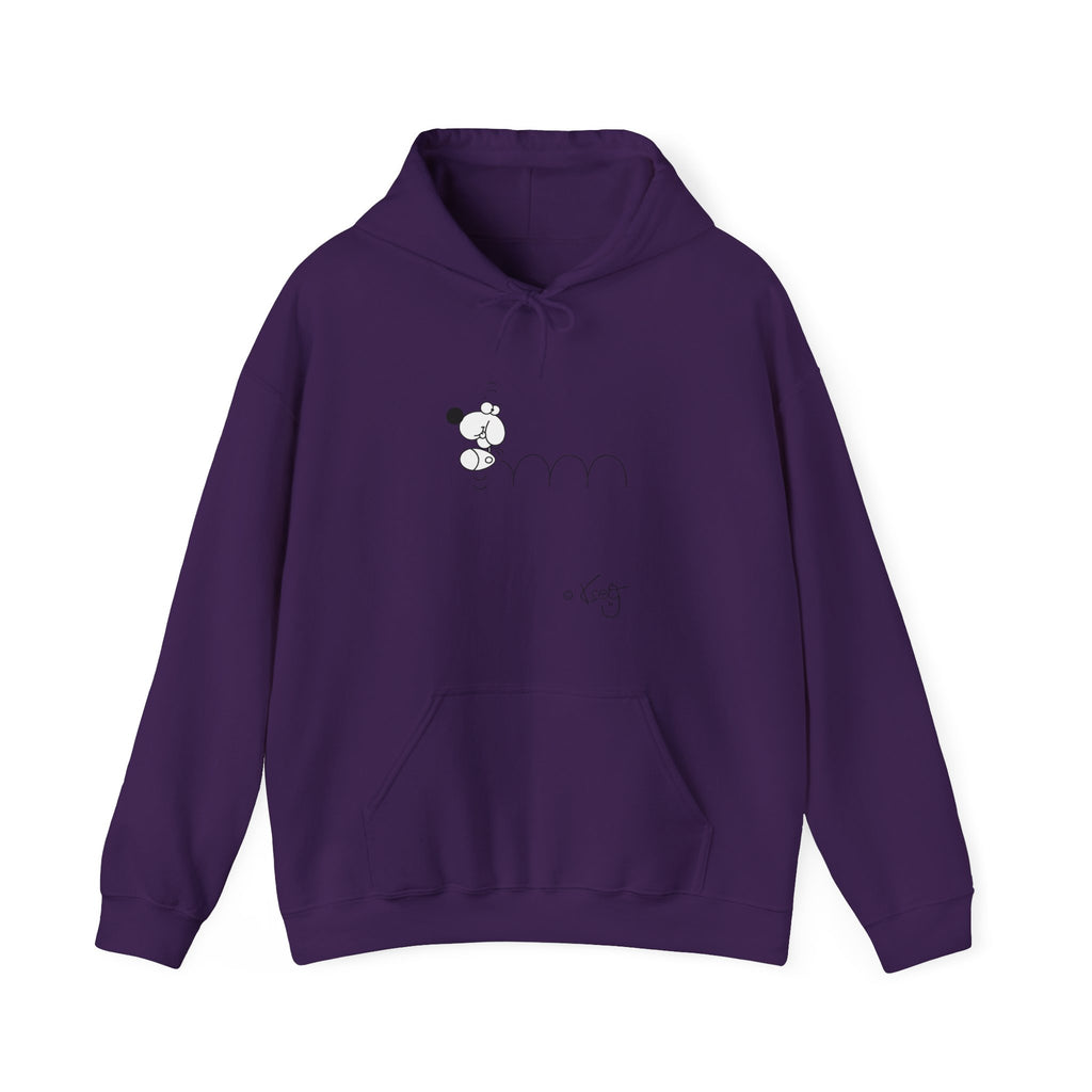 BOUNCING DOGGY,Unisex Heavy Blend™ Hooded Sweatshirt