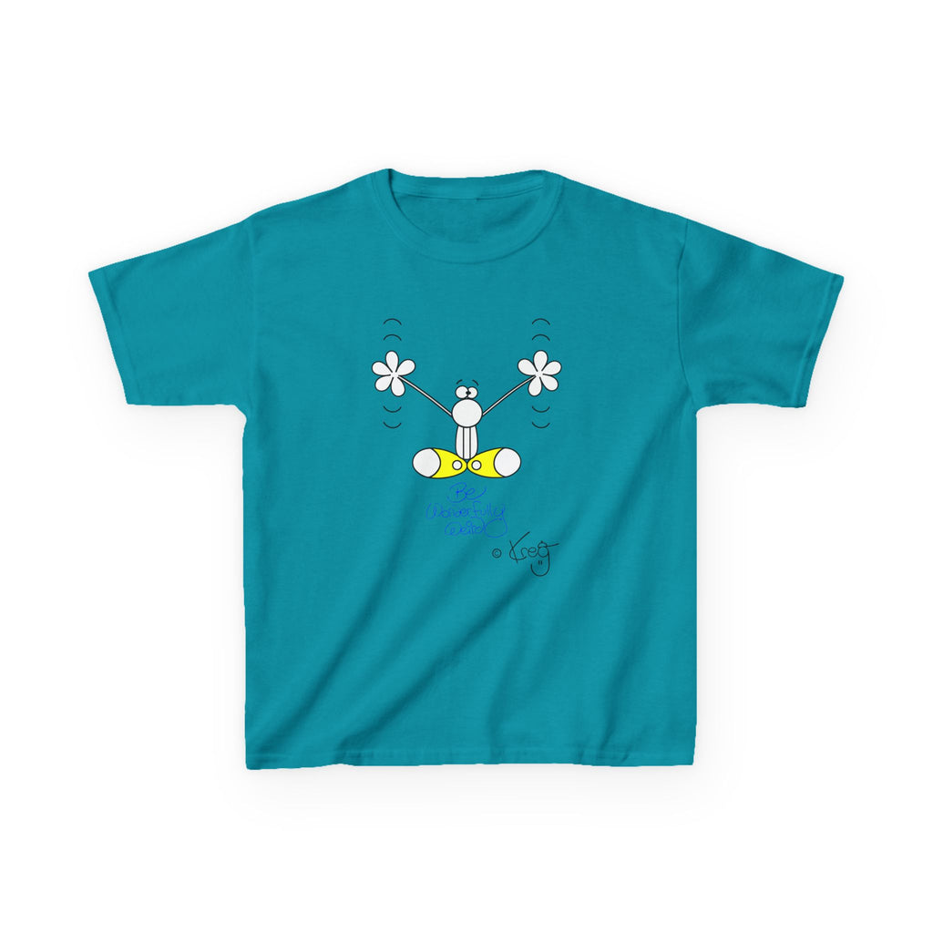 BE WONDERFULLY WEIRD,Kids Heavy Cotton™ Tee