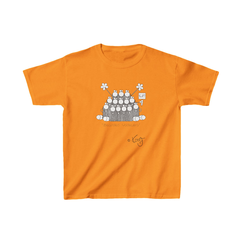BEARDED YODELERS,Kids Heavy Cotton™ Tee