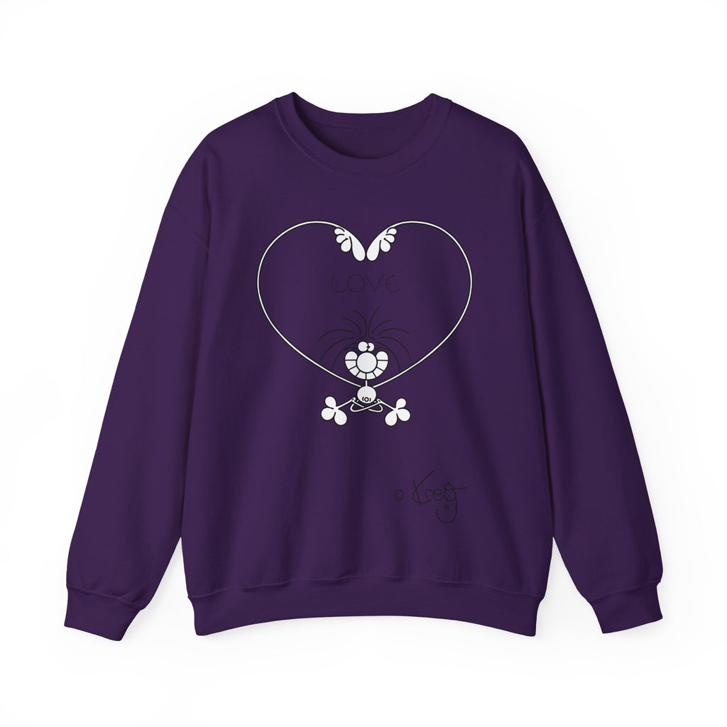 LOV YOGA,Unisex Heavy Blend™ Crewneck Sweatshirt