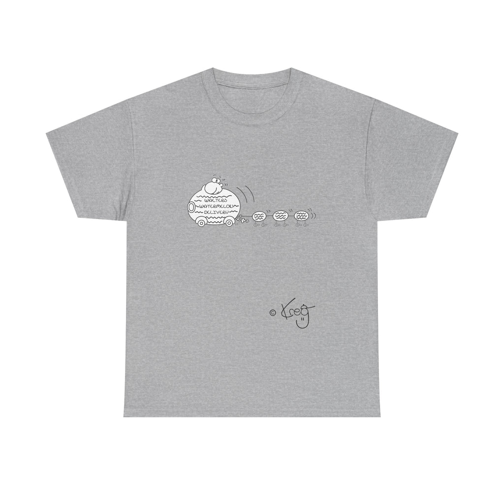 WALTER'S WATERMELON DELIVERY,Unisex Heavy Cotton Tee