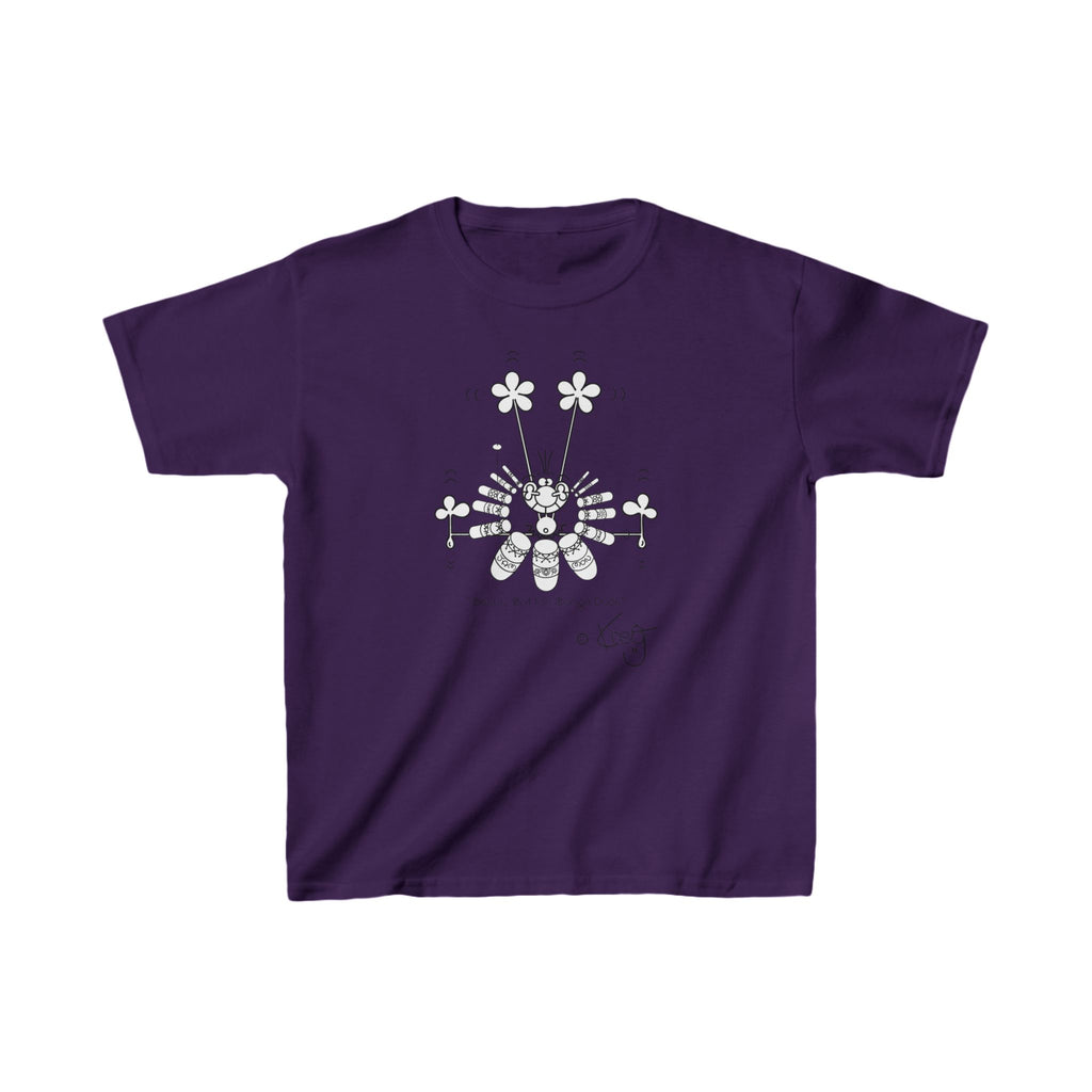 BELLY BUTTON BONGO DUDE,Kids Heavy Cotton™ Tee