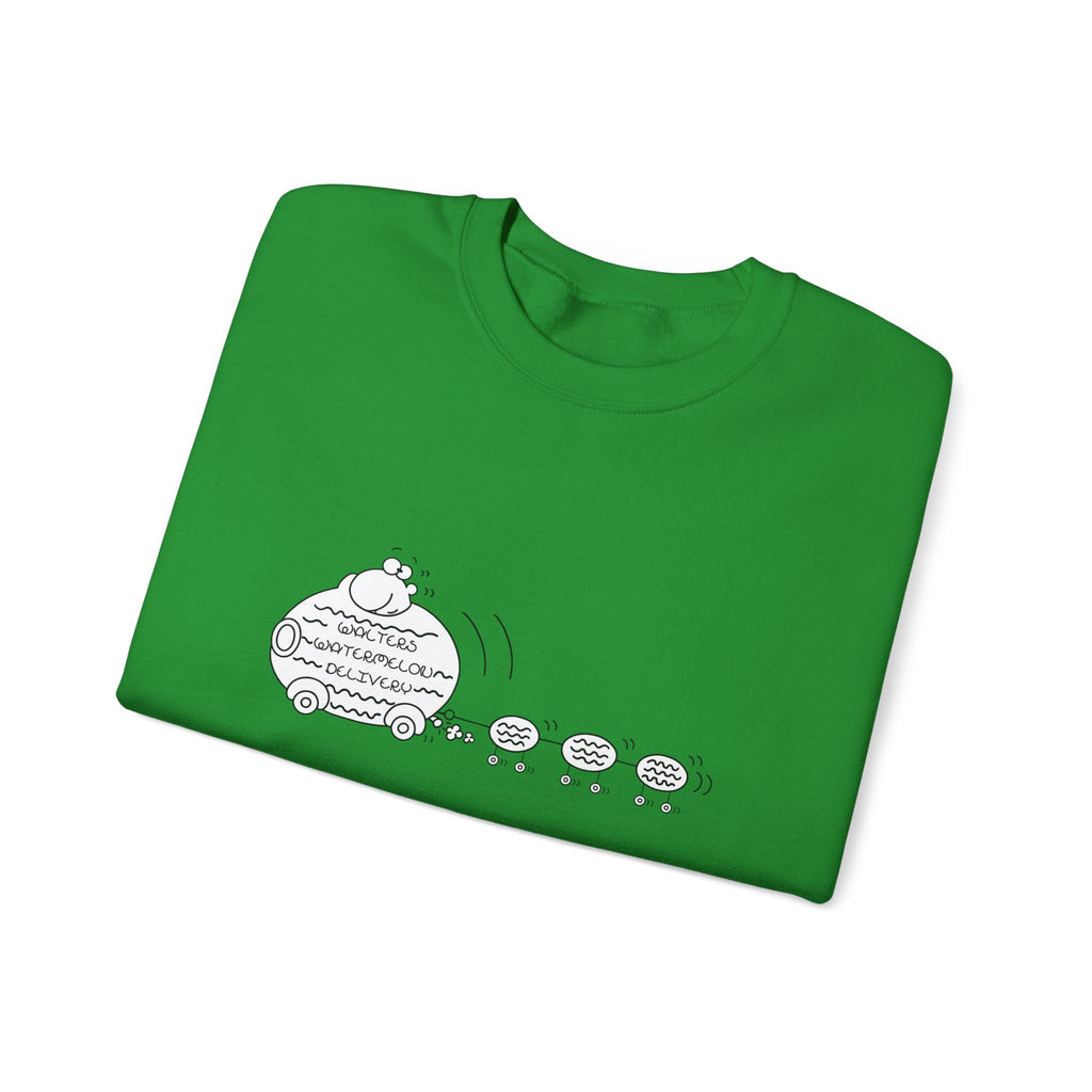 WALTER'S WATERMELON DELIVERY,Unisex Heavy Blend™ Crewneck Sweatshirt