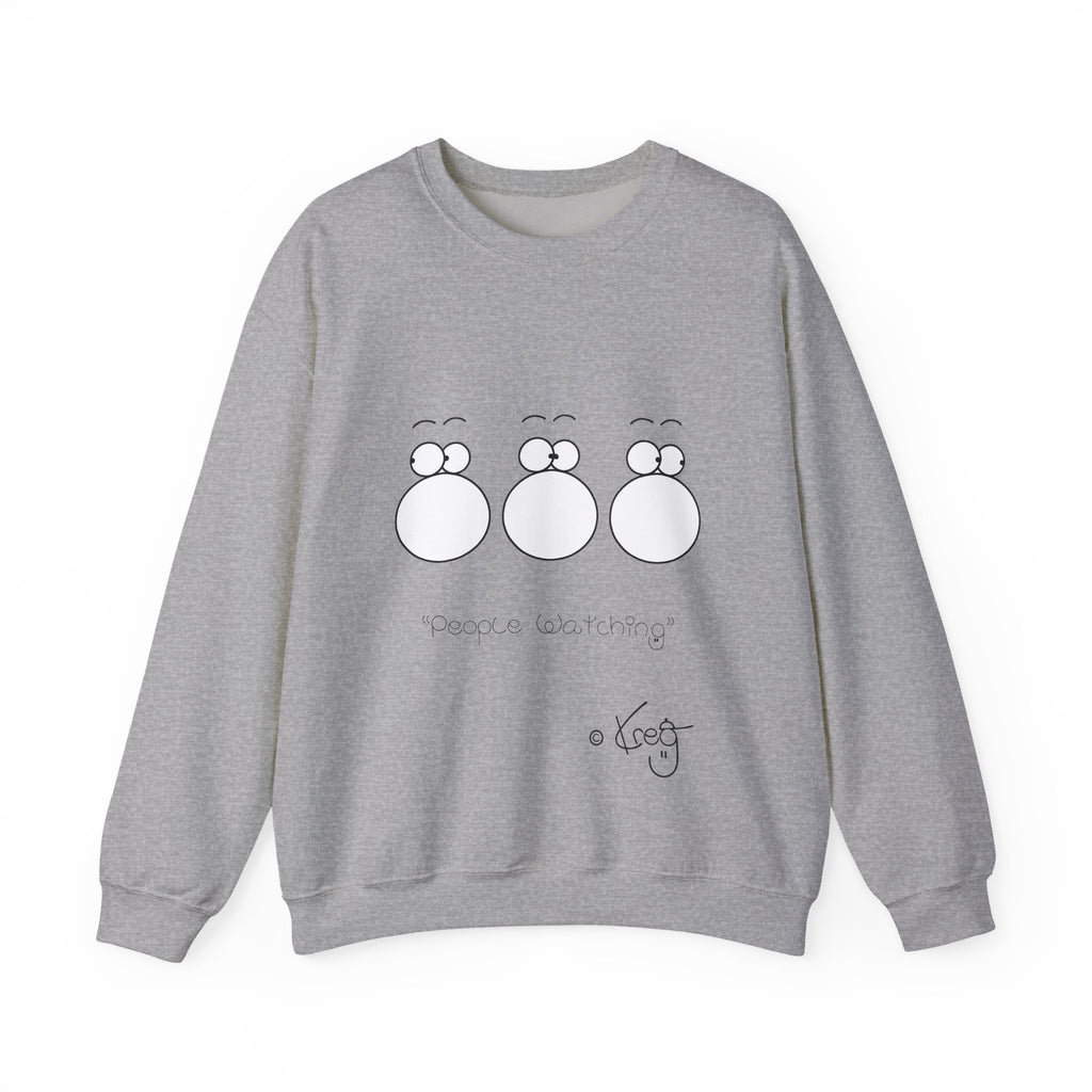 PEOPLE WATCHING,Unisex Heavy Blend™ Crewneck Sweatshirt