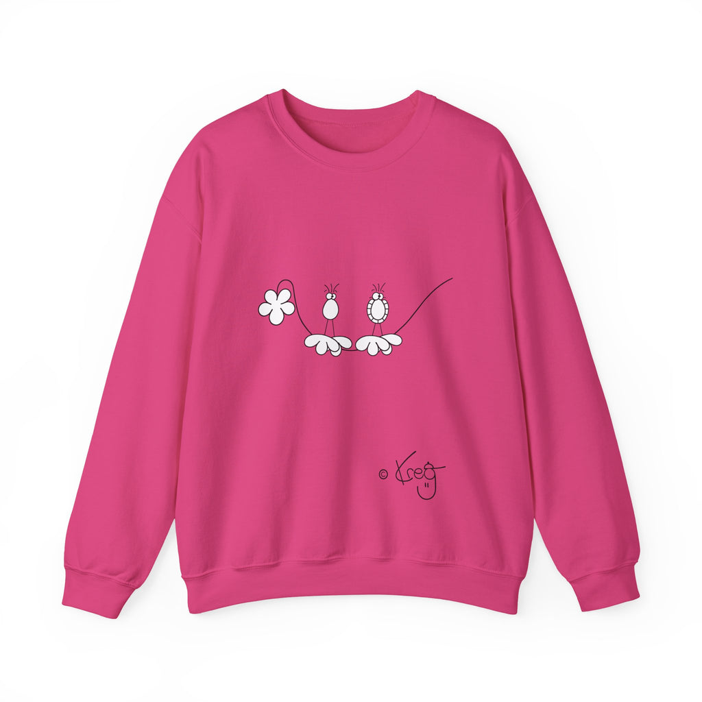 SILLY BIRDZ,Unisex Heavy Blend™ Crewneck Sweatshirt