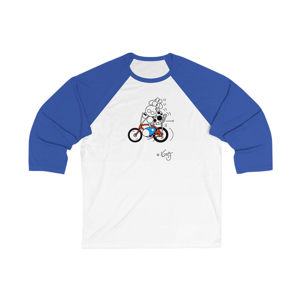 BANANA SEAT COW,Unisex 3\4 Sleeve Baseball Tee