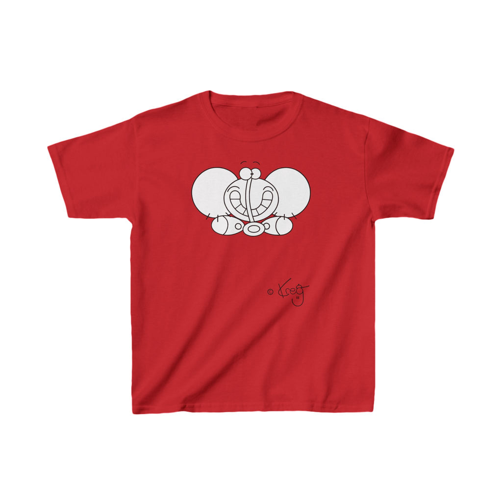SMILE ELEPHANT,Kids Heavy Cotton™ Tee