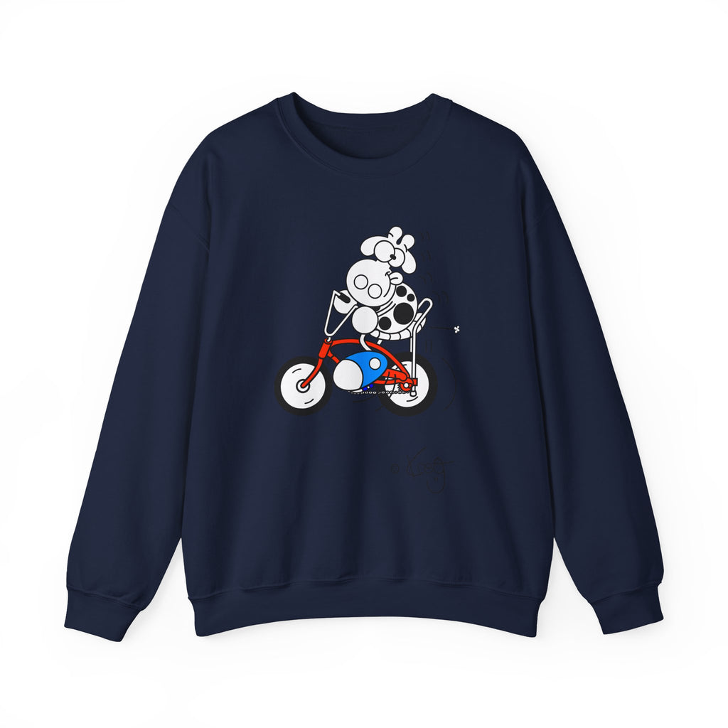 BANANA SEAT COW, Unisex Heavy Blend™ Crewneck Sweatshirt