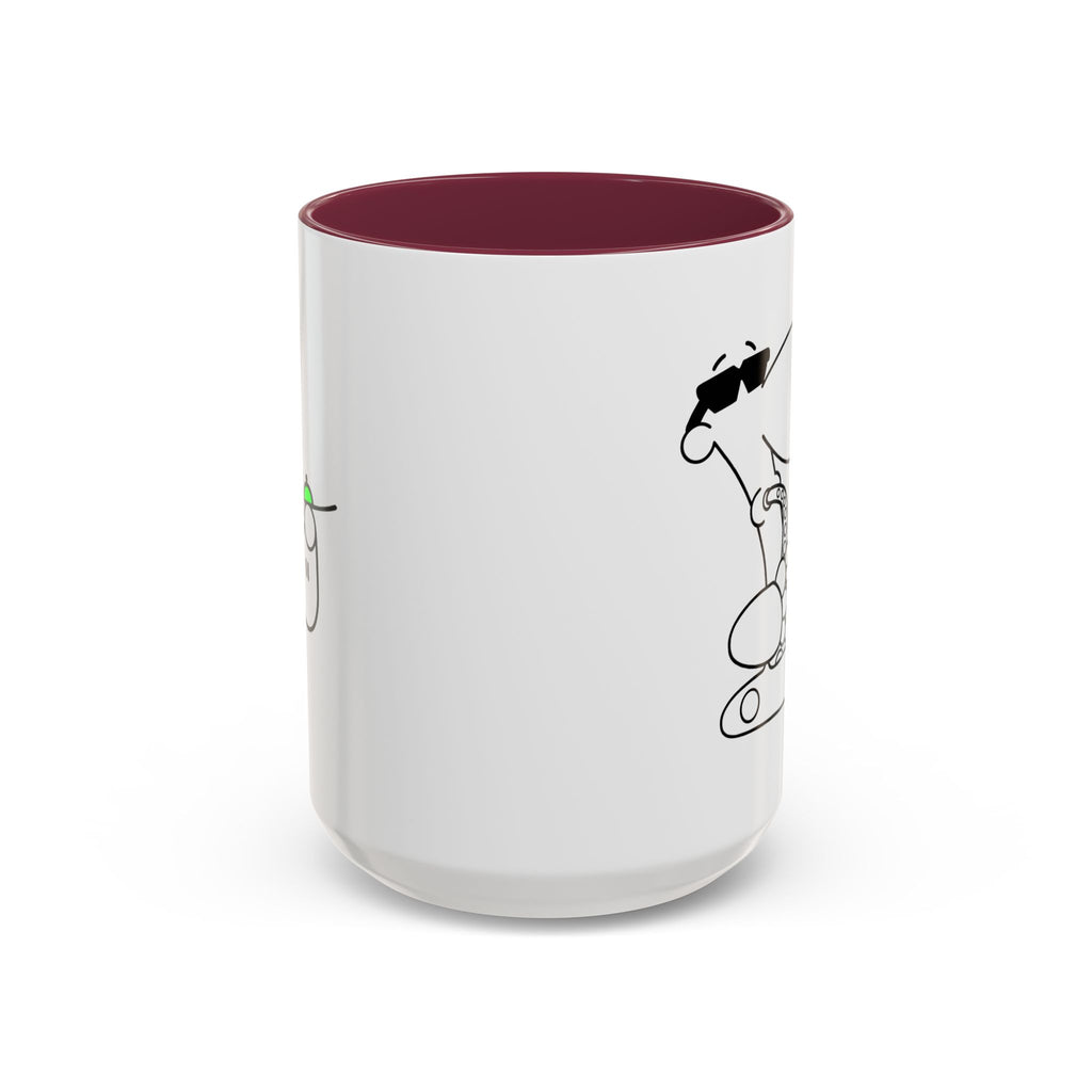 SAX DUDE Colorful Mugs, 11oz 15oz