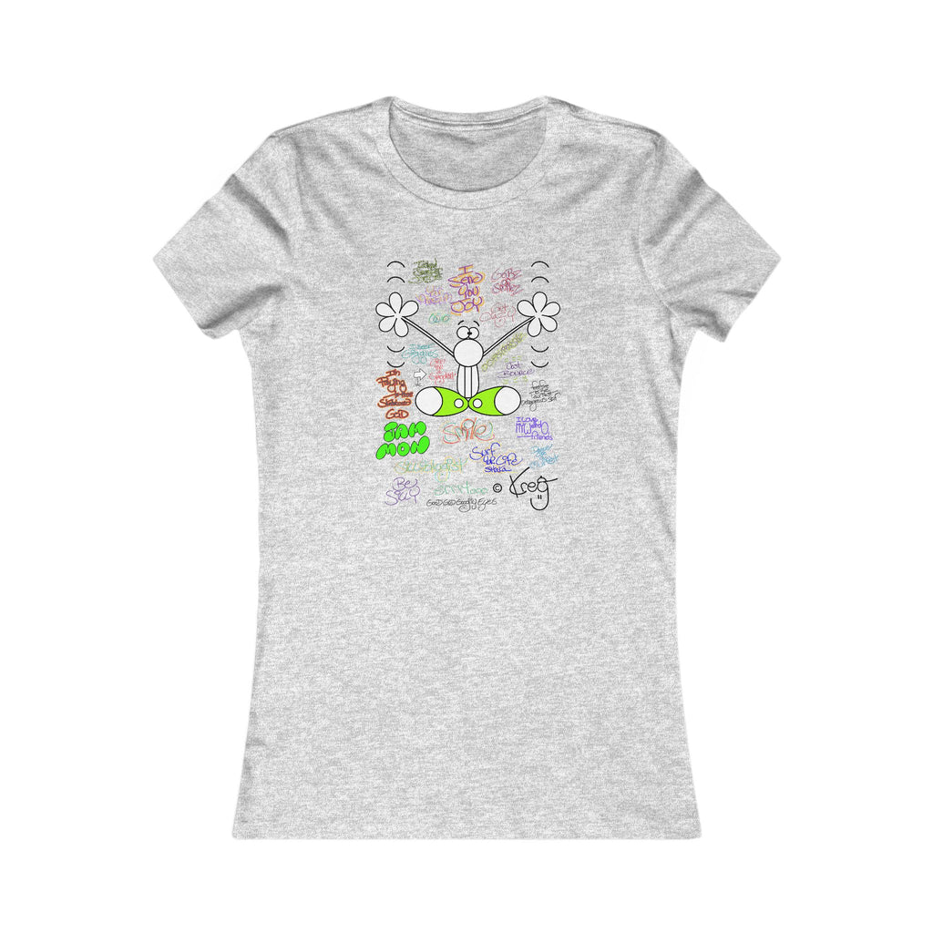 JOY GRAFFITI,Women's Favorite Tee
