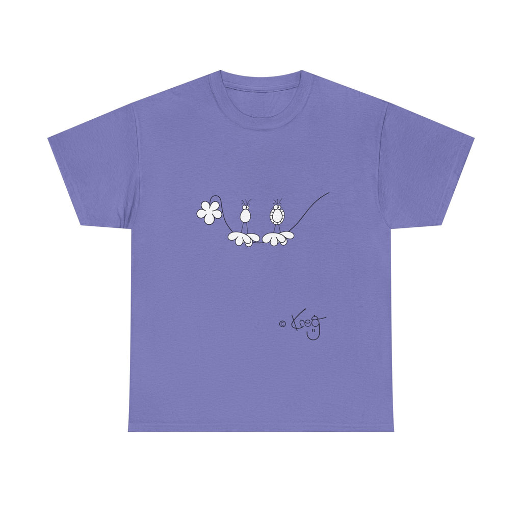 SILLY BIRDZ,Unisex Heavy Cotton Tee