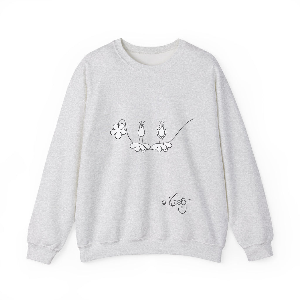 SILLY BIRDZ,Unisex Heavy Blend™ Crewneck Sweatshirt