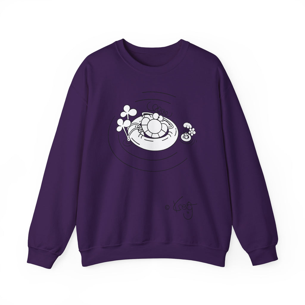 INNER TUBE DUDE,Unisex Heavy Blend™ Crewneck Sweatshirt
