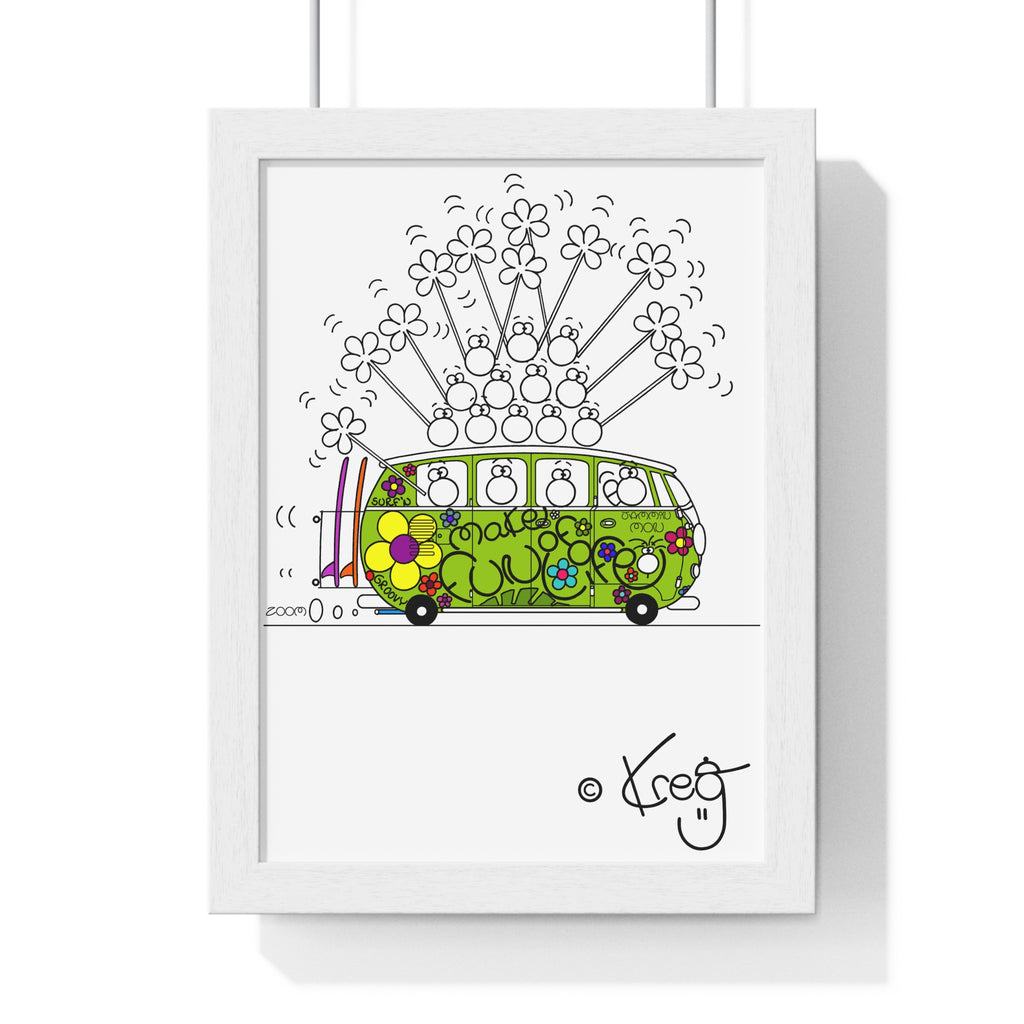 MAKE FUN OF LIFE,Premium Framed Vertical Poster