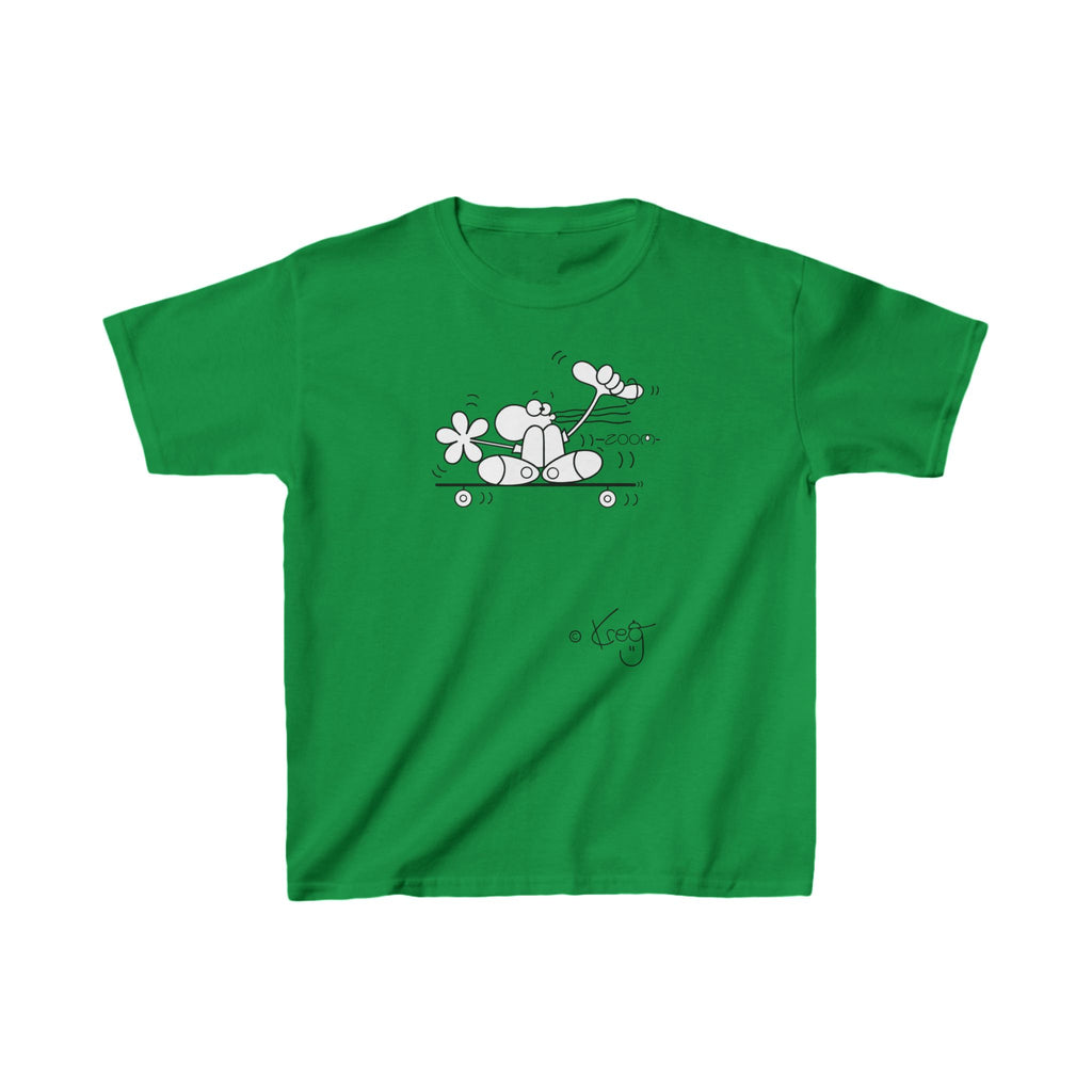 SKATEBOARDER DUDE,Kids Heavy Cotton™ Tee