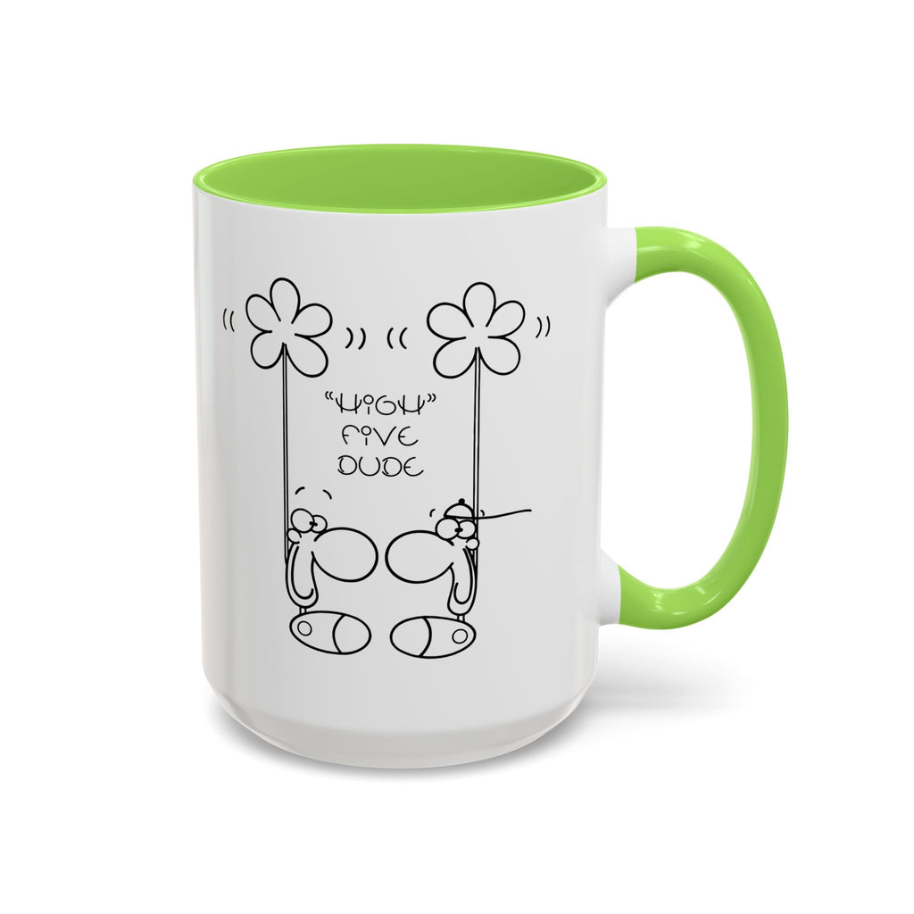 HIGH FIVE Colorful Mugs, 11oz 15oz