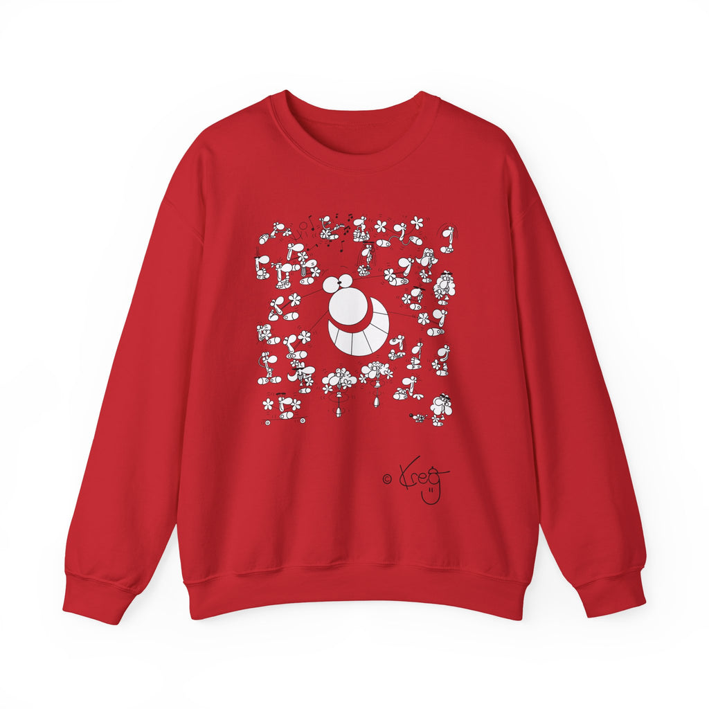 STREET ART PERFORMANCE,Unisex Heavy Blend™ Crewneck Sweatshirt