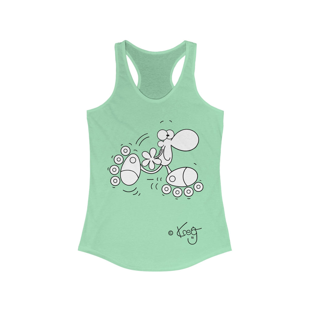 ROLLERBLADER,Women's Ideal Racerback Tank