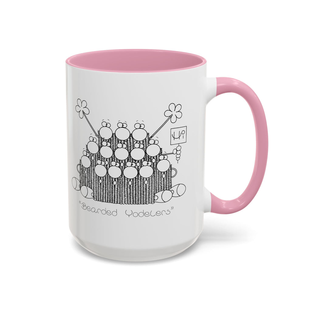 BEARDED YODELERS Colorful Mugs, 11oz 15oz