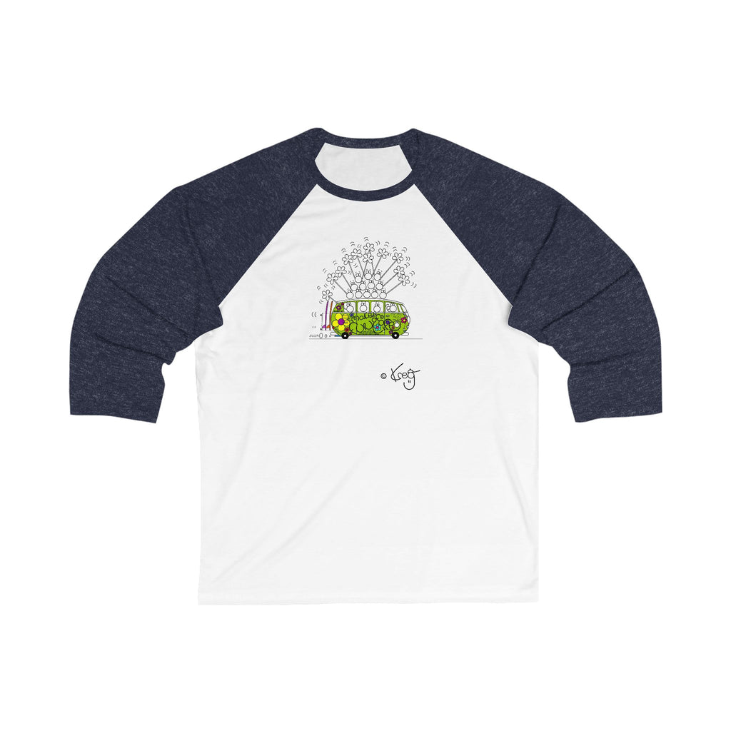 MAKE FUN OF LIFE,Unisex 3\4 Sleeve Baseball Tee