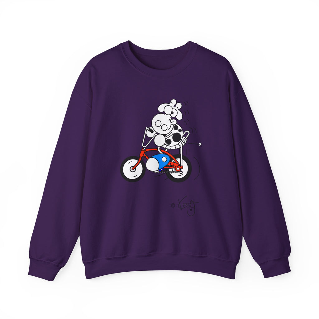 BANANA SEAT COW, Unisex Heavy Blend™ Crewneck Sweatshirt
