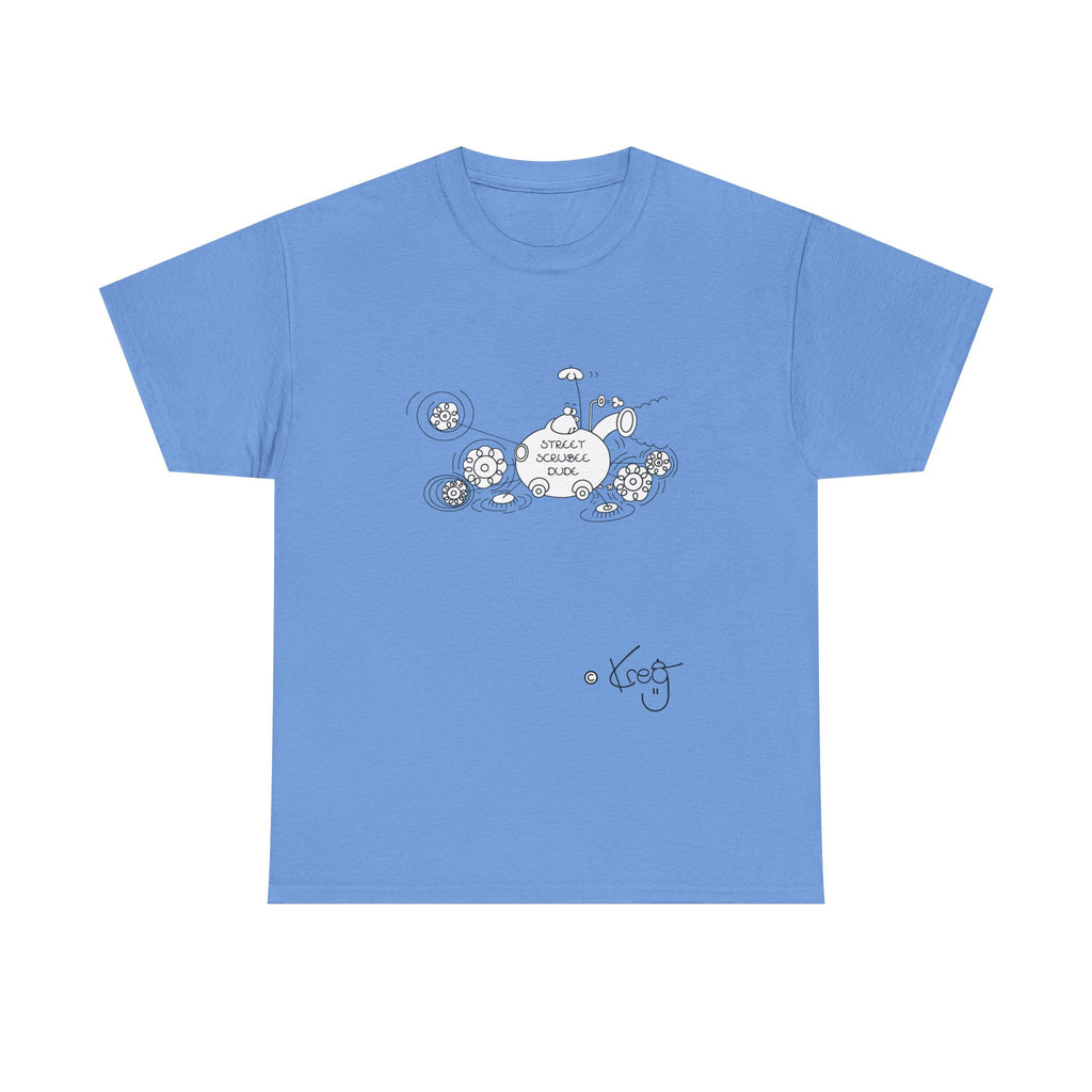 STREET SCRUBEE DUDE,Unisex Heavy Cotton Tee
