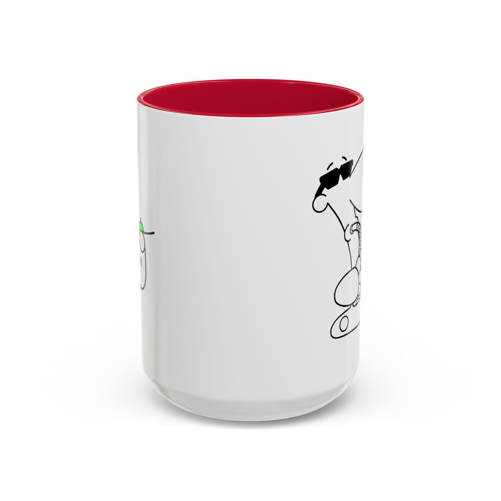 SAX DUDE Colorful Mugs, 11oz 15oz