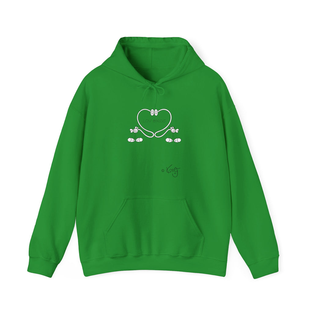 LOV BIRDZ,Unisex Heavy Blend™ Hooded Sweatshirt