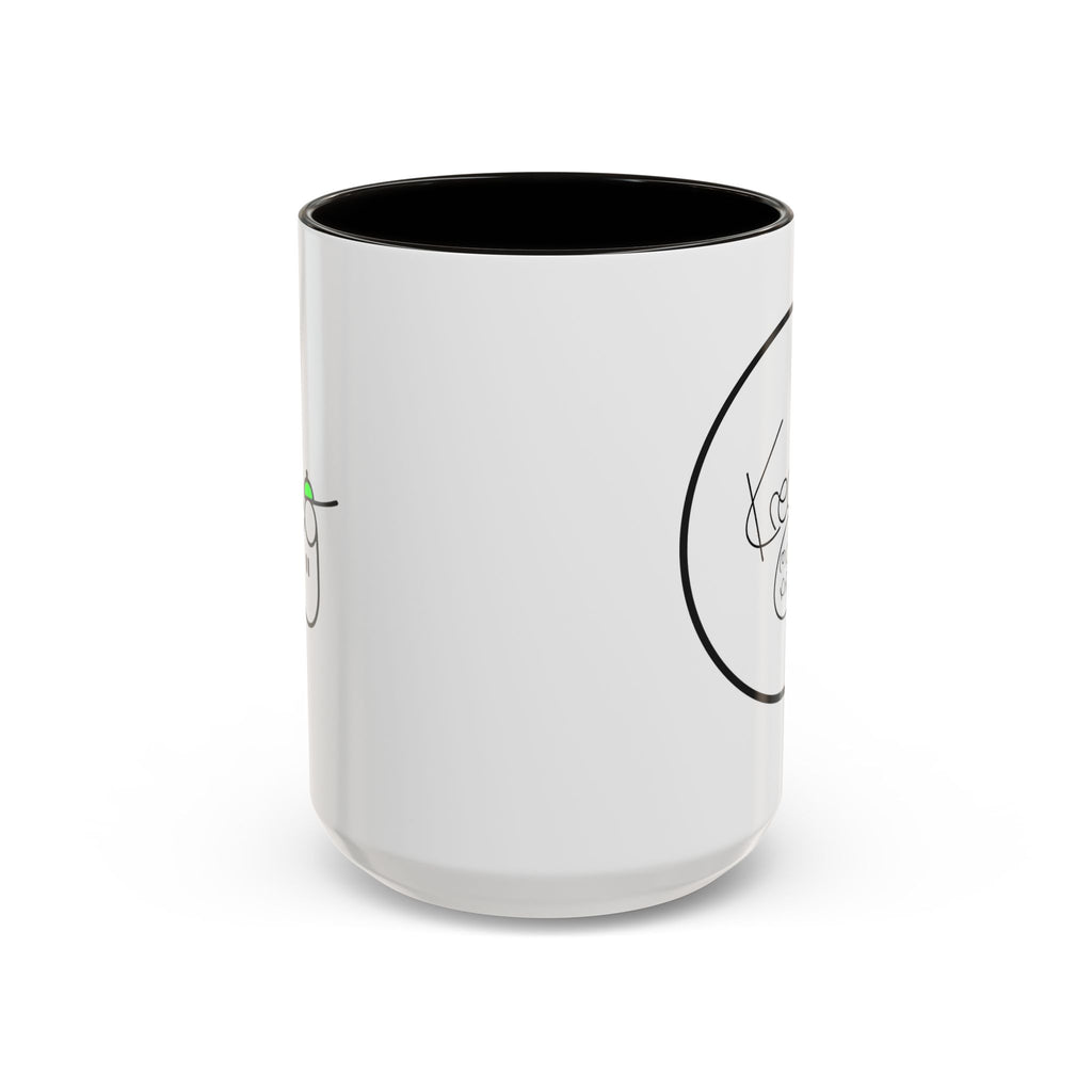 KREG MON ART LOGO Colorful Mugs, 11oz 15 oz