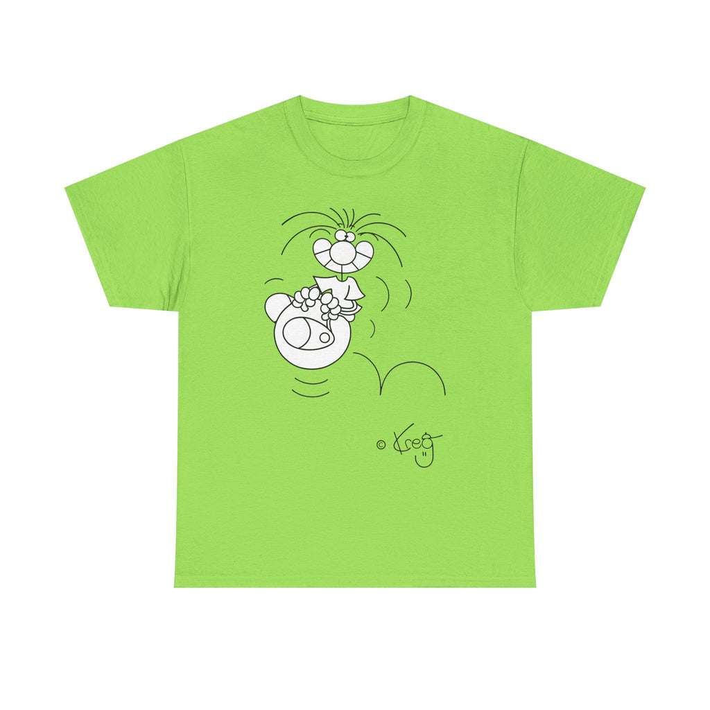 HOPPITY BALL,Unisex Heavy Cotton Tee