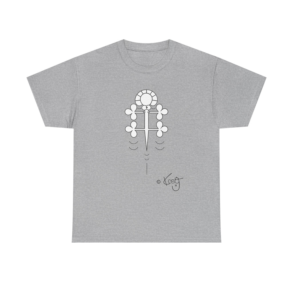 LEAPING LIZARD,Unisex Heavy Cotton Tee