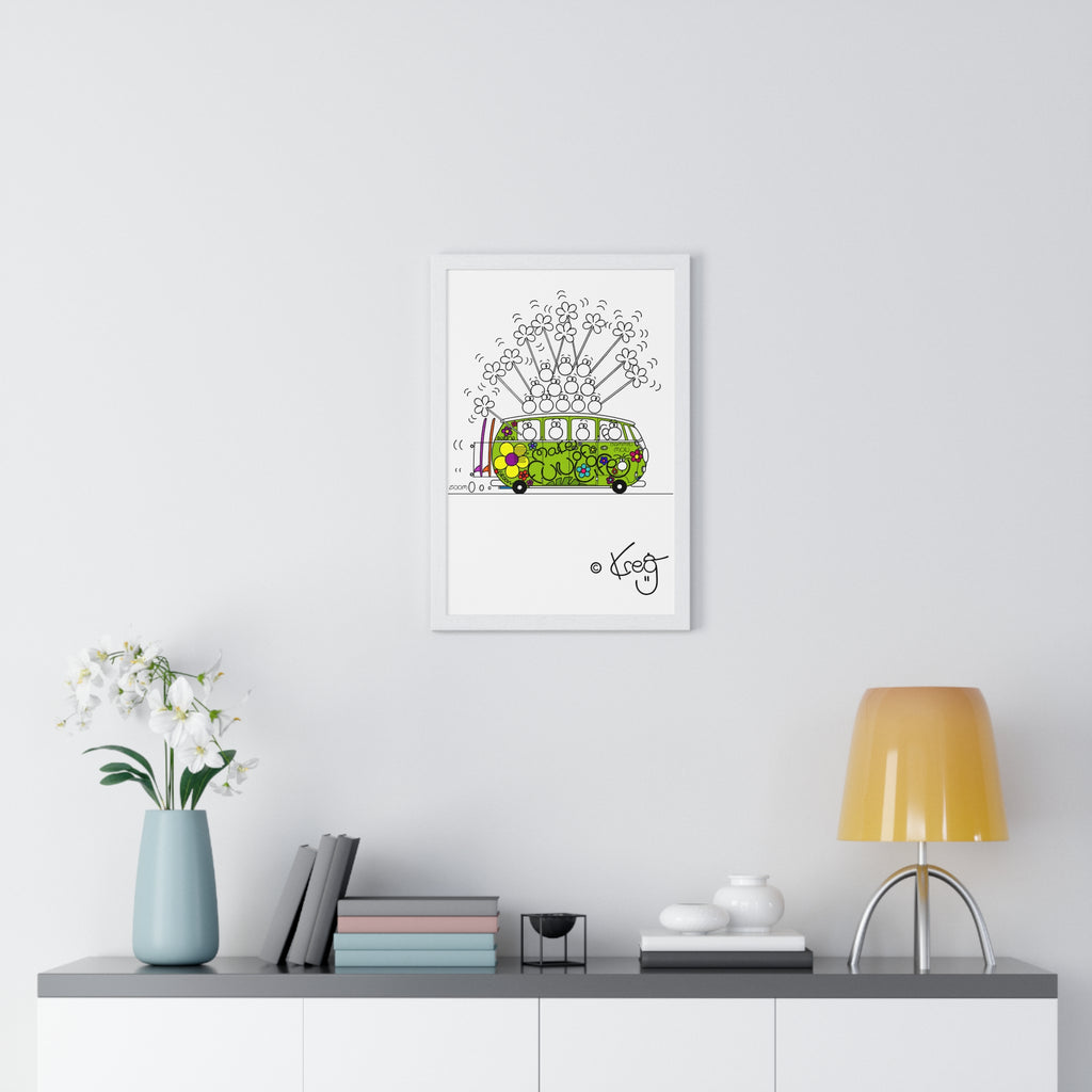 MAKE FUN OF LIFE,Premium Framed Vertical Poster