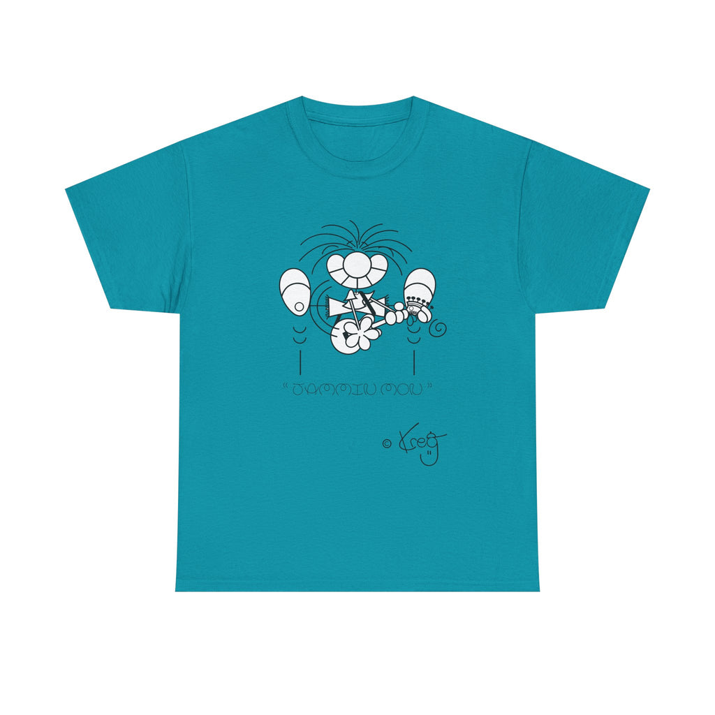 GUITAR MON JAMMING,Unisex Heavy Cotton Tee