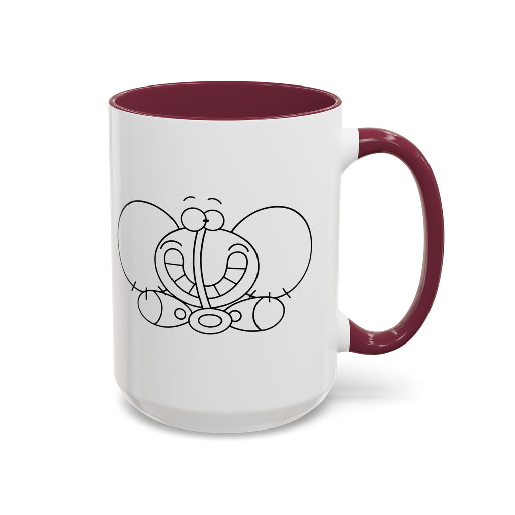 SMILE ELEPHANT Colorful Mugs, 11oz 15oz