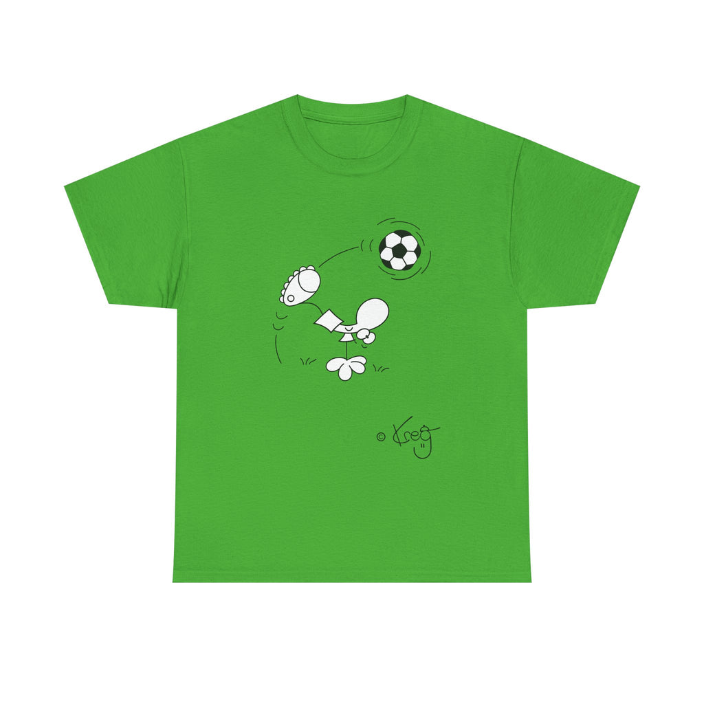 SOCCER DUDE,Unisex Heavy Cotton Tee