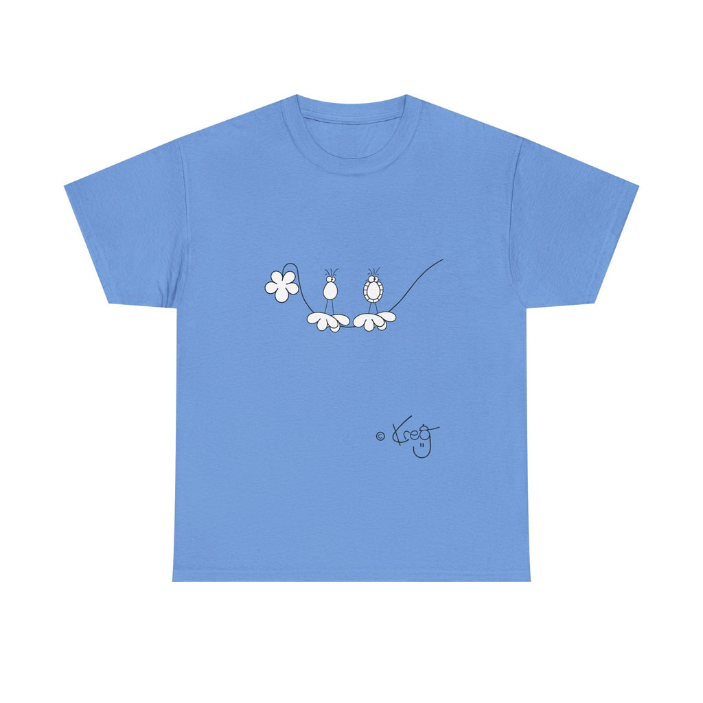 SILLY BIRDZ,Unisex Heavy Cotton Tee