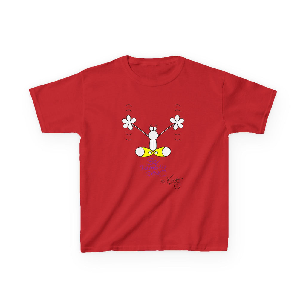 BE WONDERFULLY WEIRD,Kids Heavy Cotton™ Tee