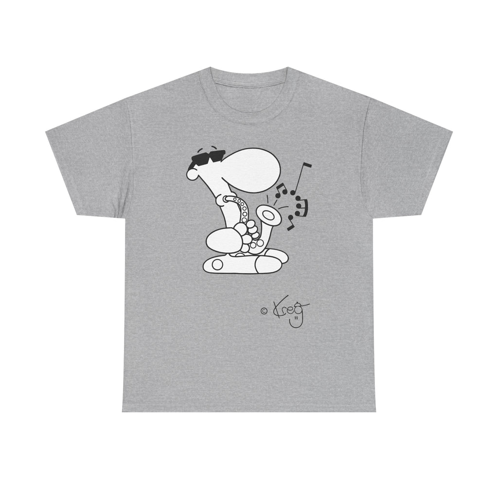 SAX DUDE,Unisex Heavy Cotton Tee
