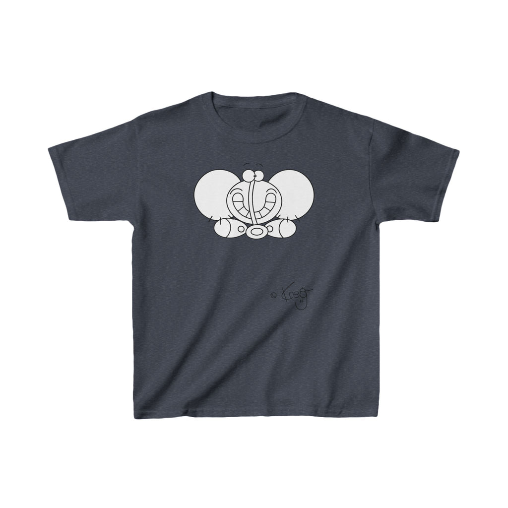 SMILE ELEPHANT,Kids Heavy Cotton™ Tee