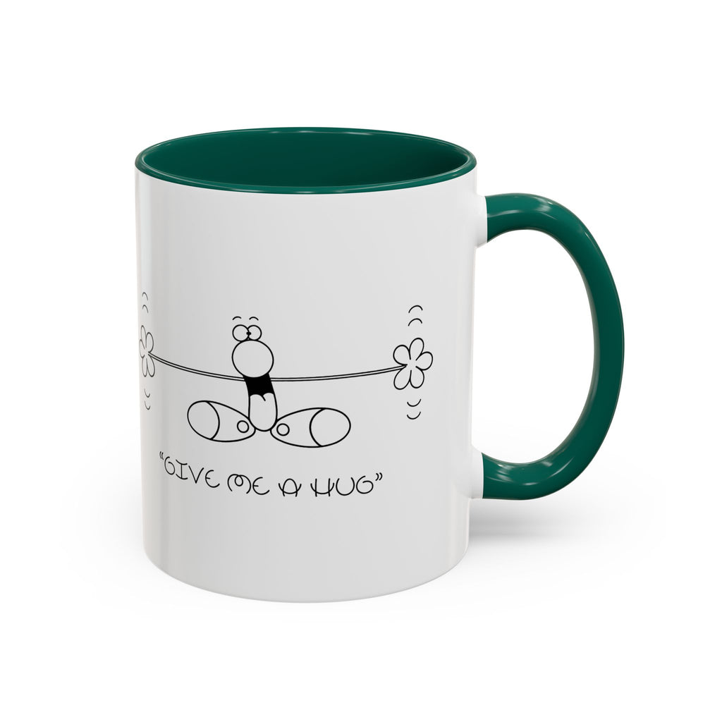 GIVE ME A HUG Colorful Mugs, 11oz 15oz