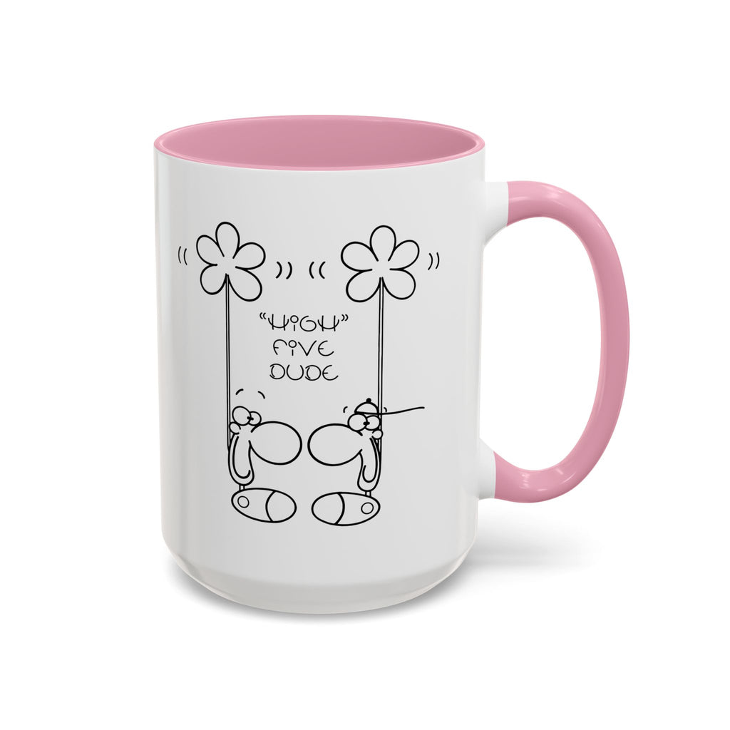 HIGH FIVE Colorful Mugs, 11oz 15oz