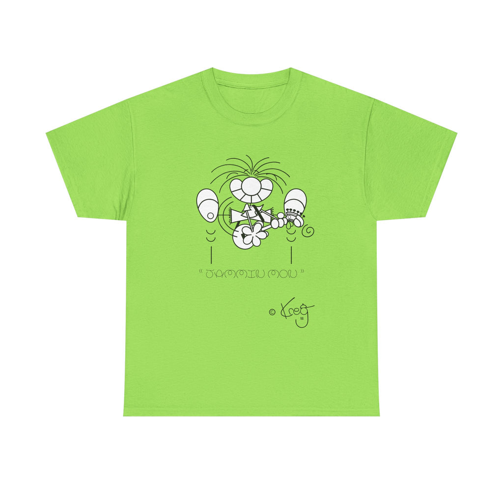 GUITAR MON JAMMING,Unisex Heavy Cotton Tee